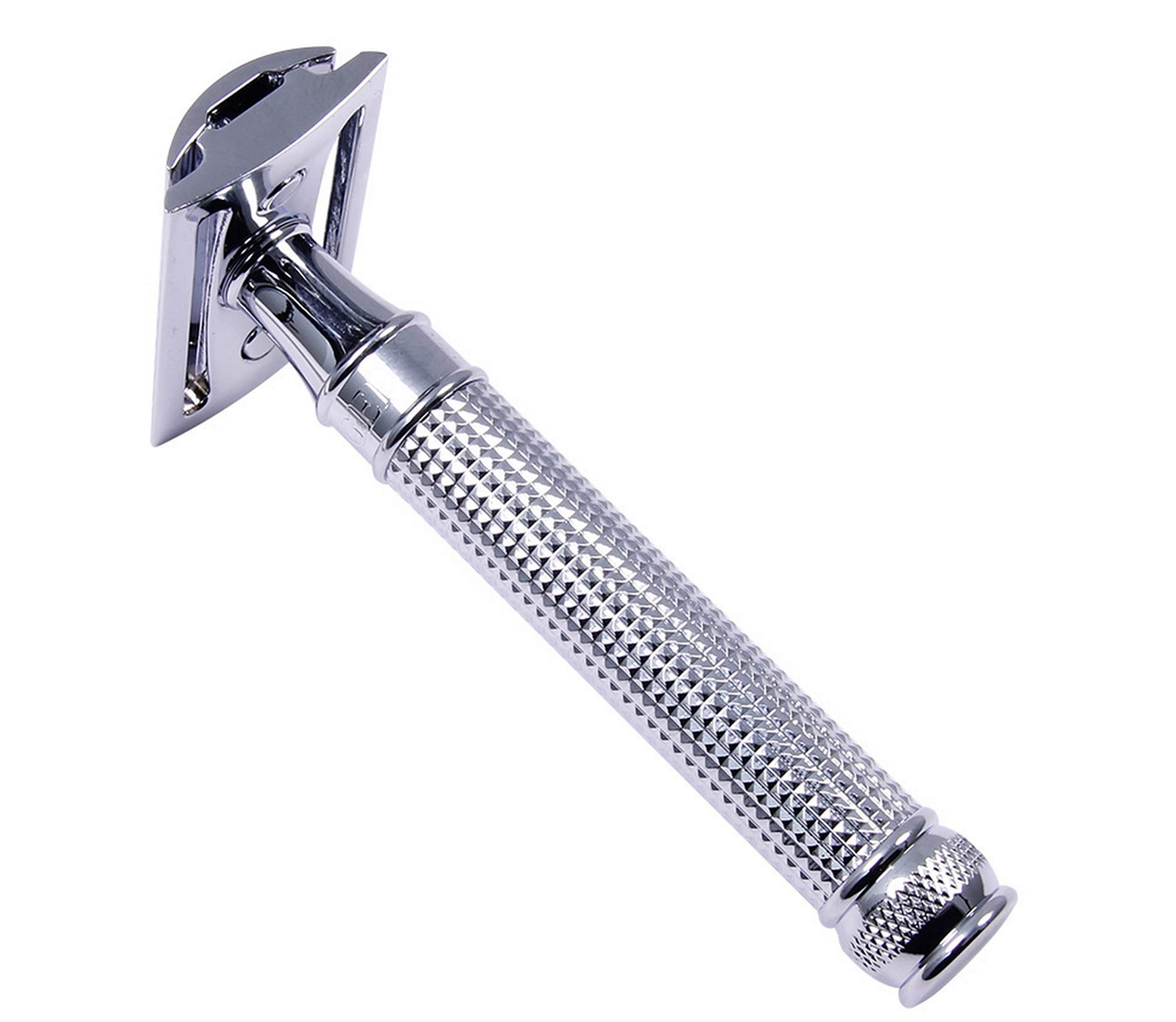 edwin-jagger-de89-diamant-rasierhobel-klassischer-sicherheitsrasierer-chrom image 1