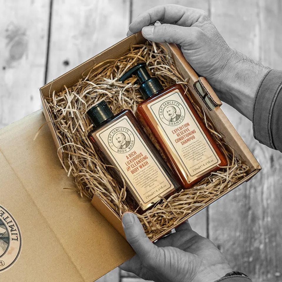 captain-fawcett-expedition-reserve-wash-set-shampoo-body-wash image 1