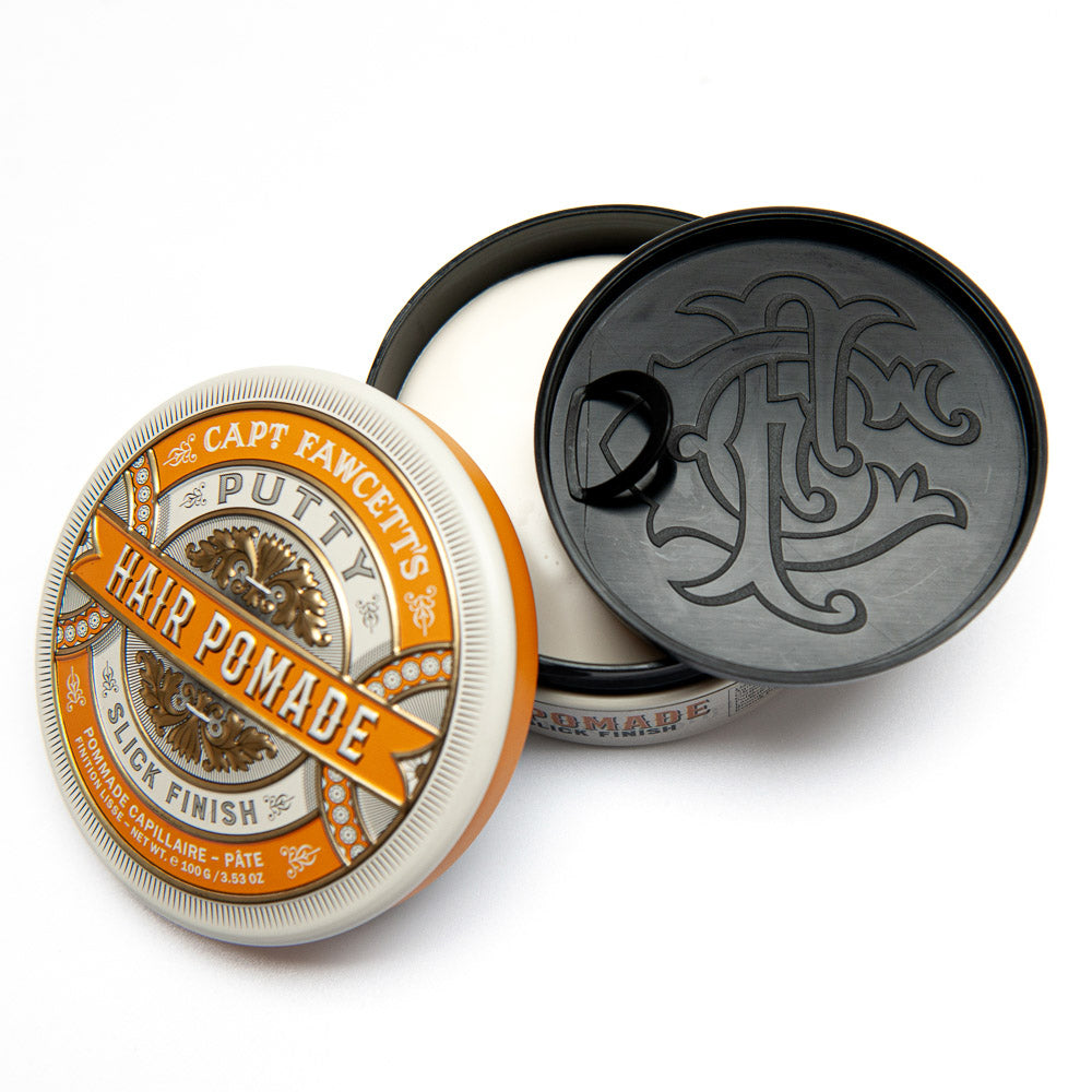captain-fawcett-putty-pomade-strong-hold-natural-finish image 2