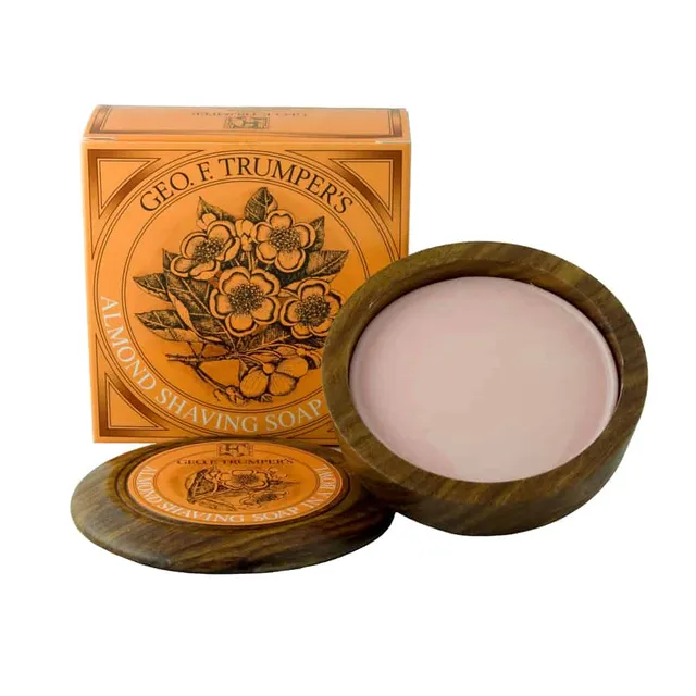 geo-f-trumper-almond-hard-shaving-soap-rasierseife-f-r-normale-bis-trockene-haut image 1