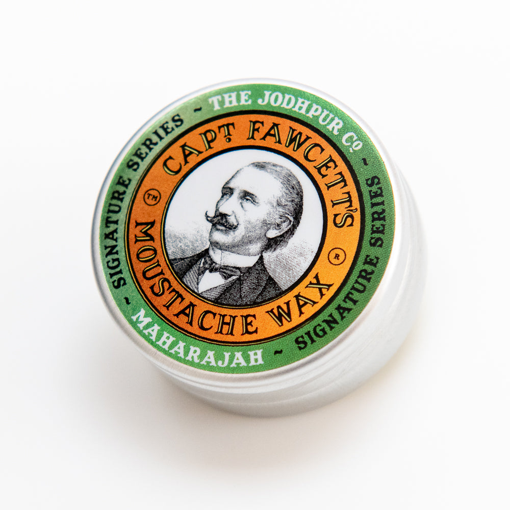captain-fawcett-maharajah-moustache-wax-schnurrbartwachs image 1