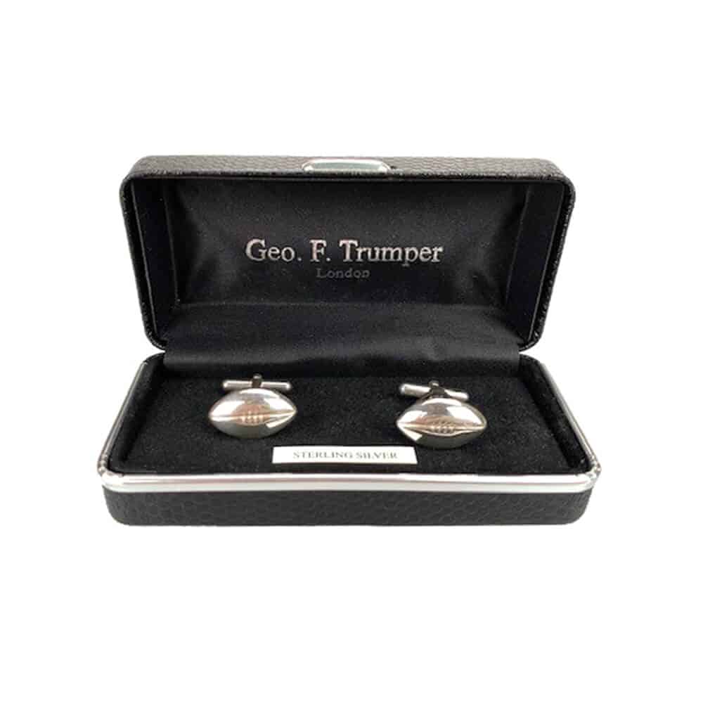 geo-trumper-rugby-ball-manschettenkn-pfe-aus-sterling-silber image 1
