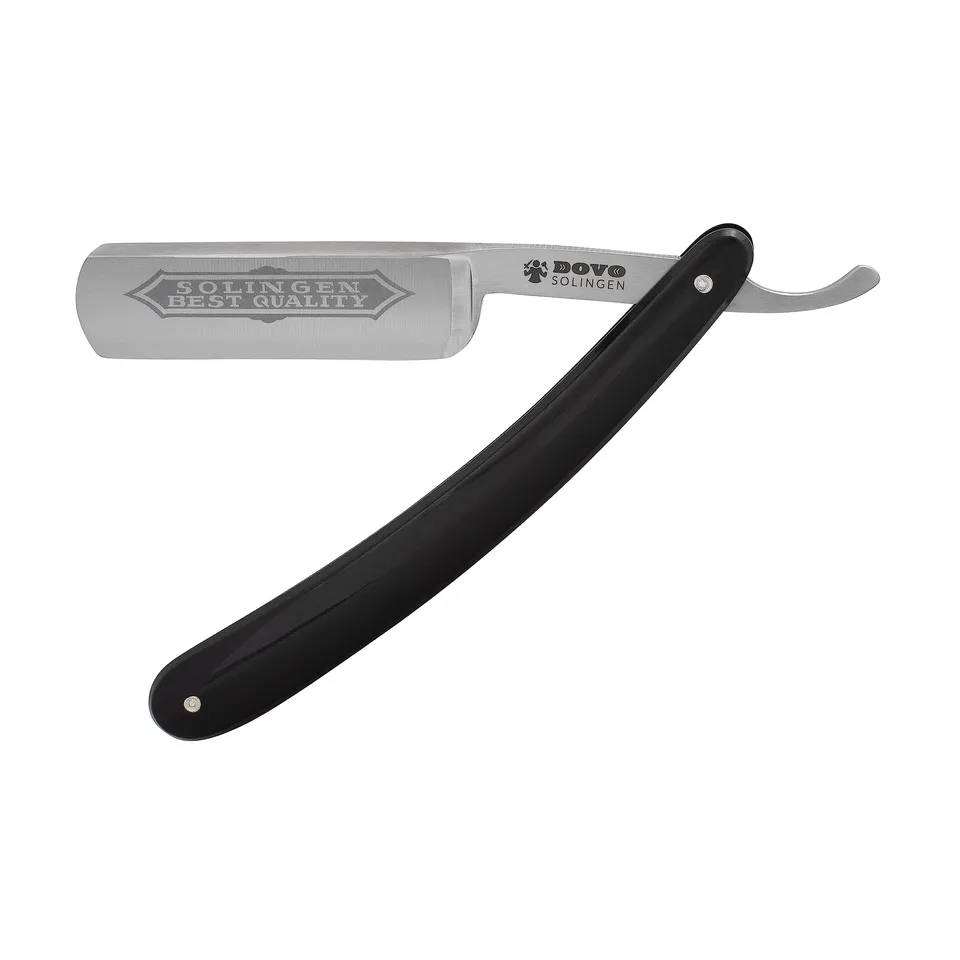 dovo-best-quality-rasiermesser-6-8-zoll-rundkopf-carbonstahl-schwarz-acryl image 1