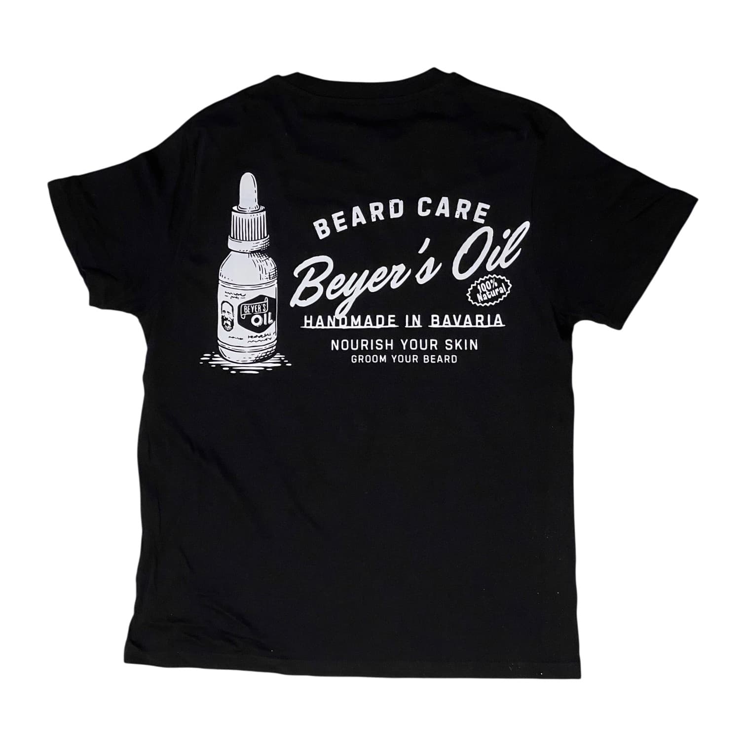 beyer-s-oil-t-shirt-bottle-schwarz-aus-bio-baumwolle image 2