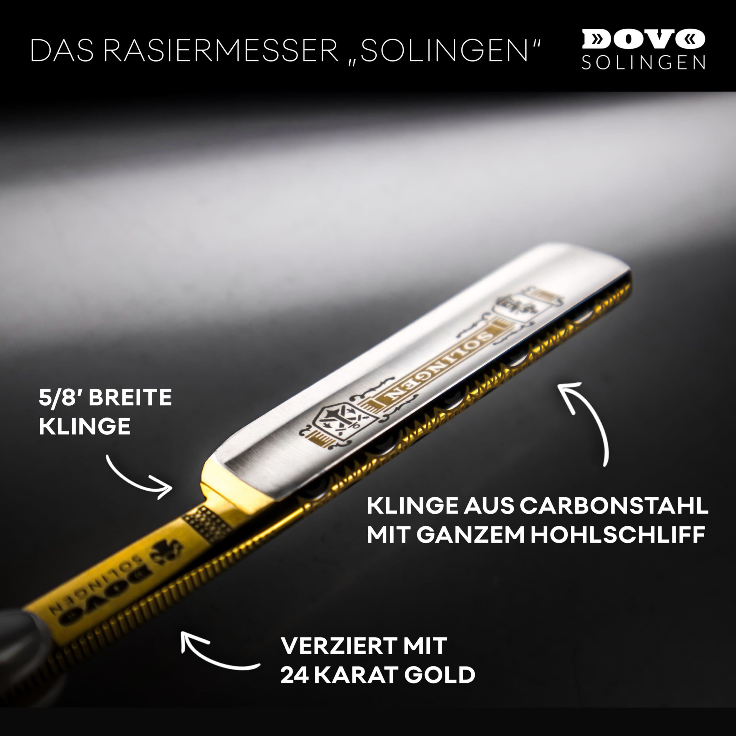 dovo-solingen-rasiermesser-5-8-zoll-carbonstahl-rundkopf-voller-hohlschliff-gold image 2