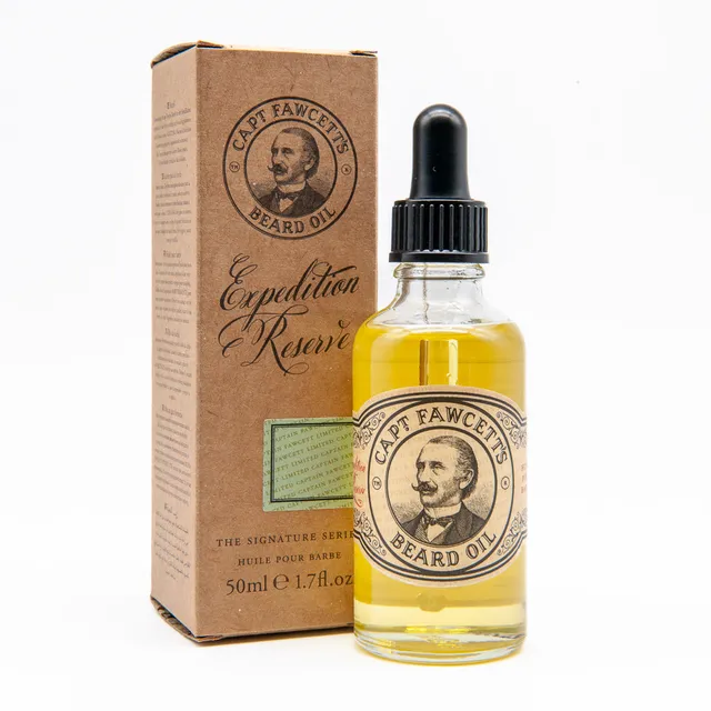 captain-fawcett-expedition-reserve-beard-oil-50ml-holz-w-rzig image 1