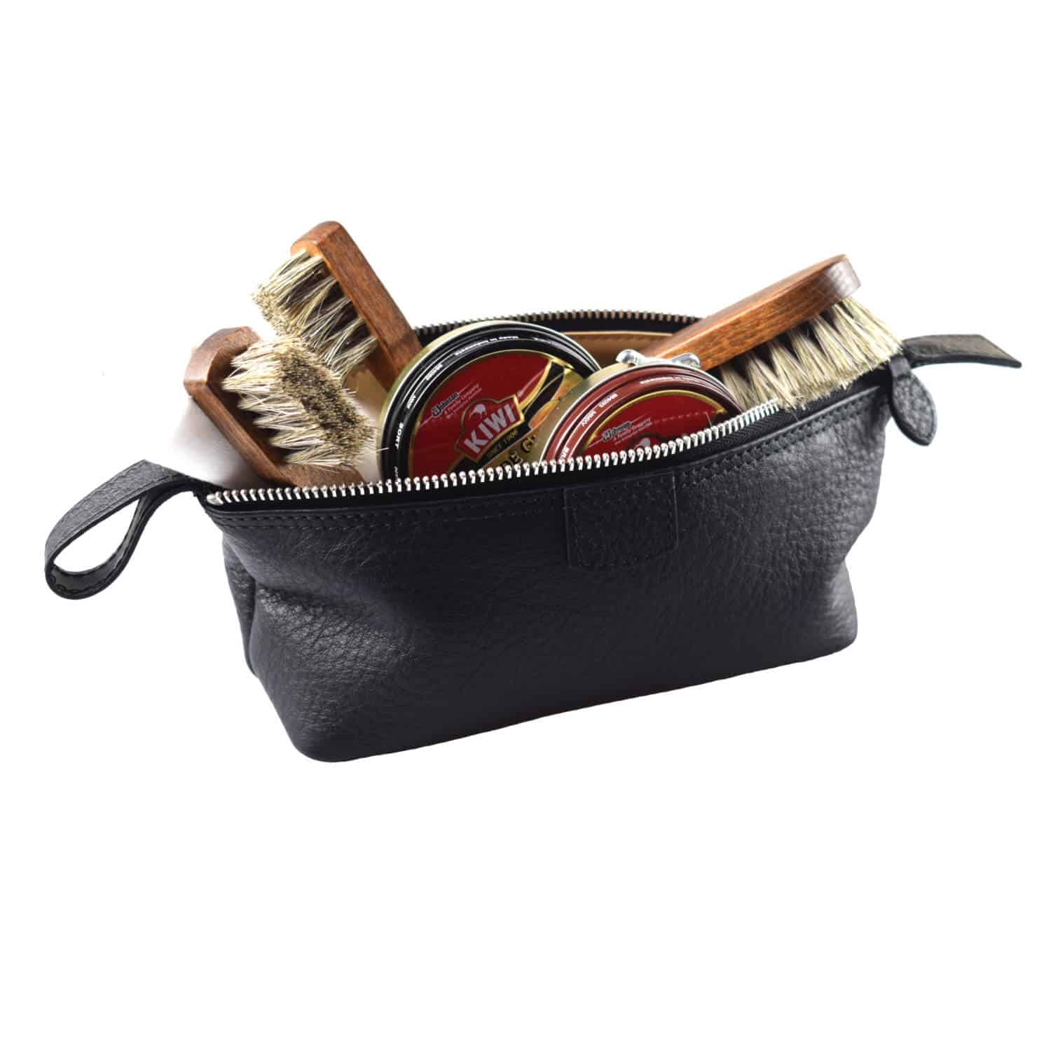 geo-trumper-shoe-shine-kit-5-teiliges-schuhpflege-set-im-lederetui image 3
