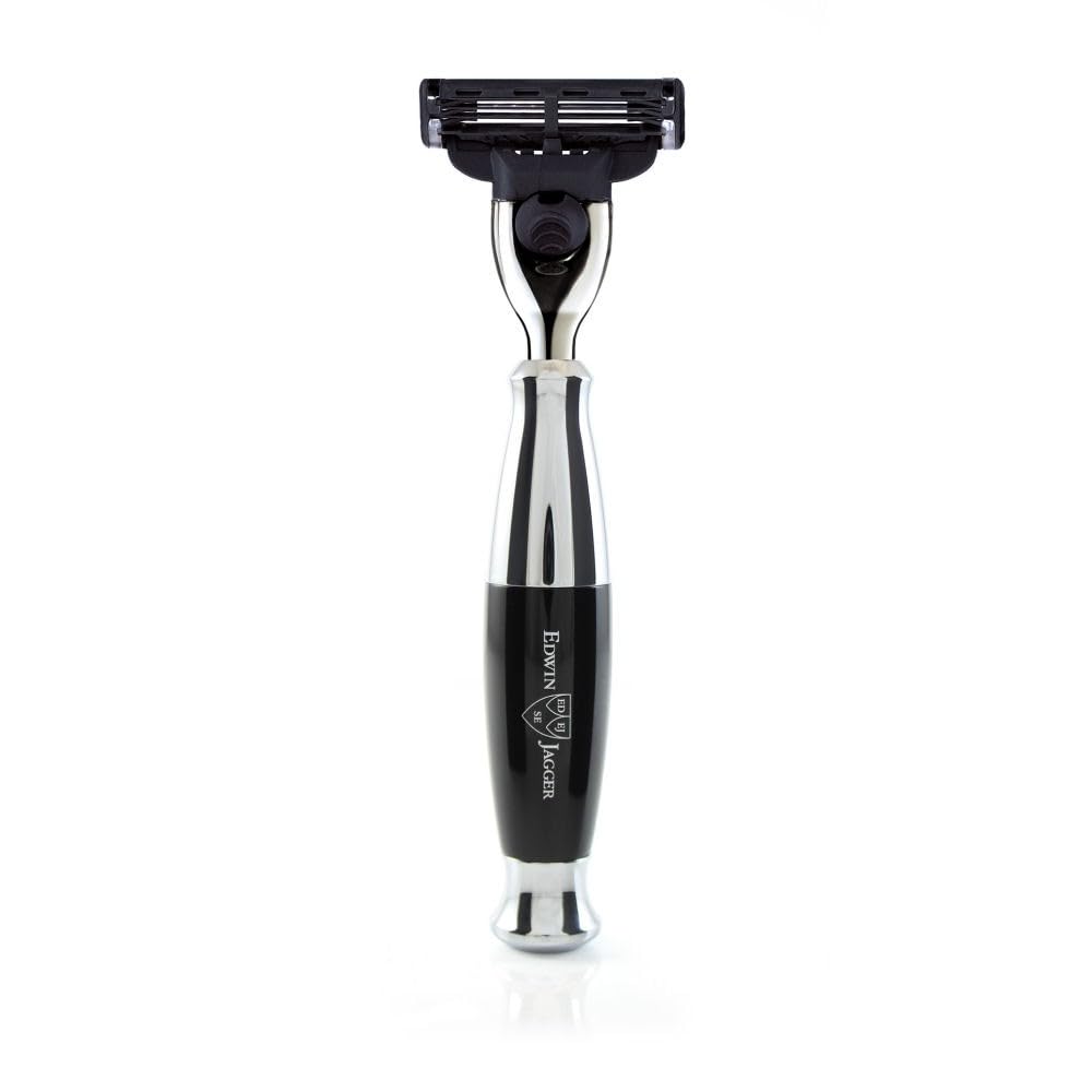edwin-jagger-rasierer-f-r-gillette-mach3-klingen-schwarz image 1