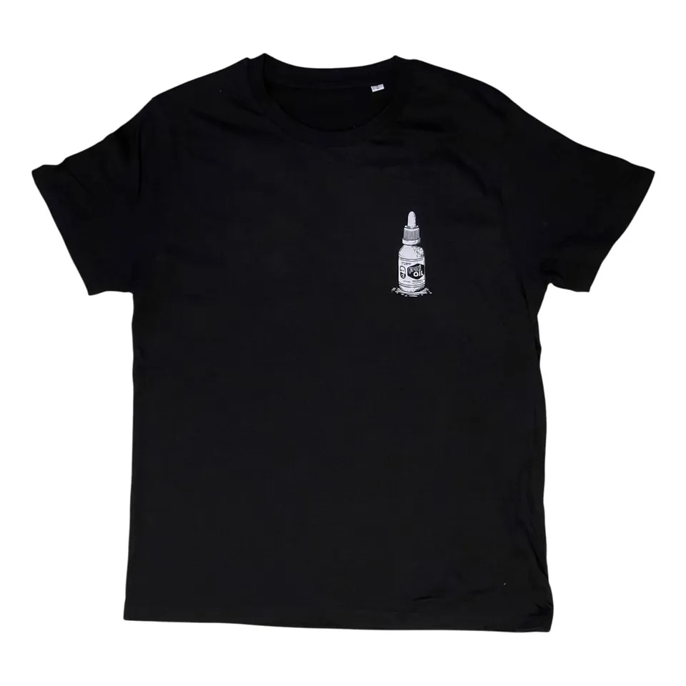 beyer-s-oil-t-shirt-bottle-schwarz-aus-bio-baumwolle image 1