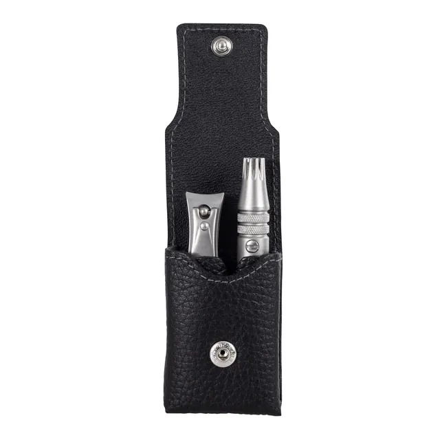 dovo-set-1-luxus-pflegeset-nagelknipser-klipette-im-lederetui image 1