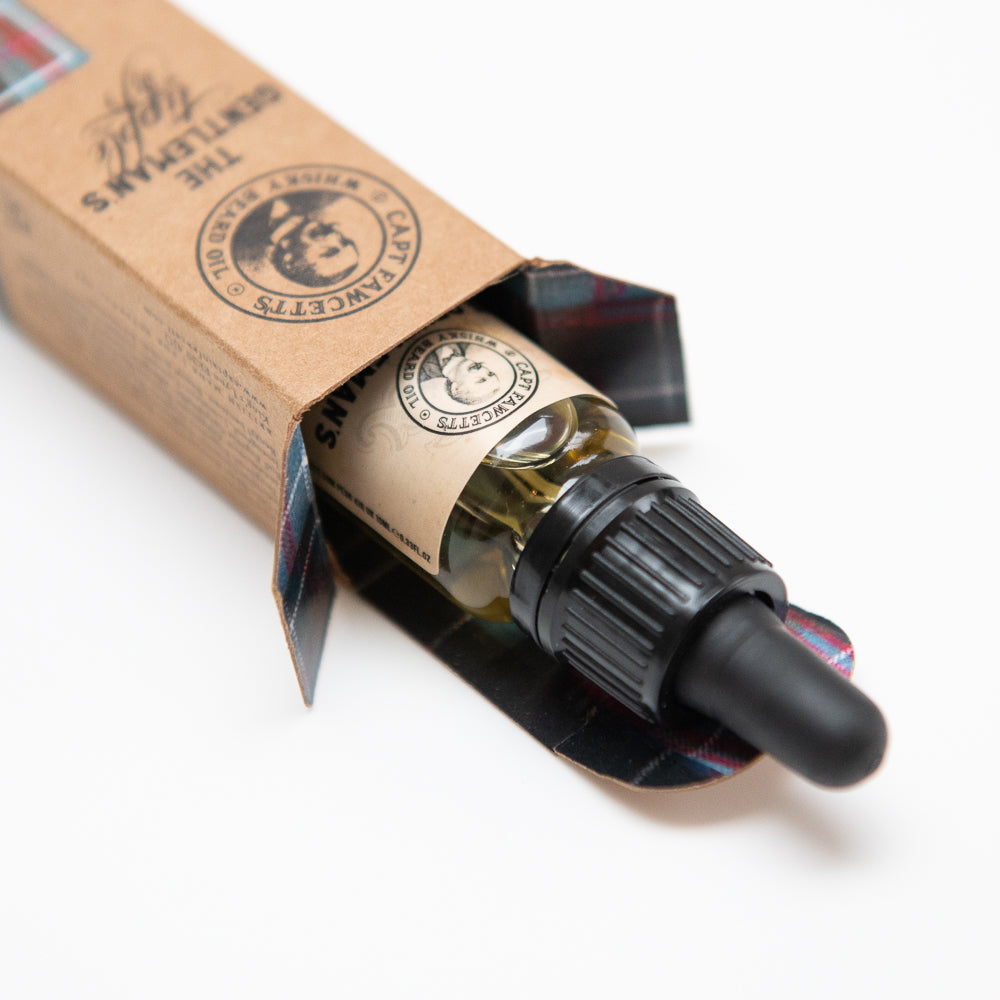 captain-fawcett-whisky-beard-oil-10ml-travel-size-bart-l image 4