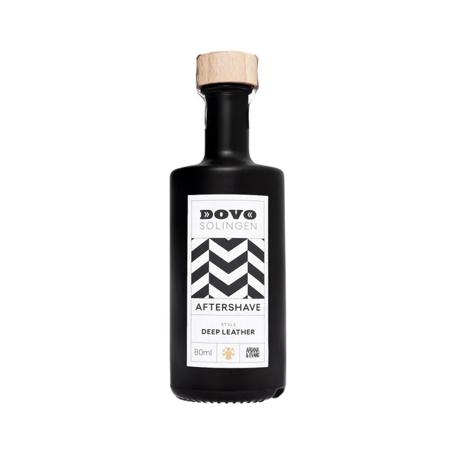dovo-aftershave-deep-leather-mit-jojoba-l-und-hyalurons-ure image 1