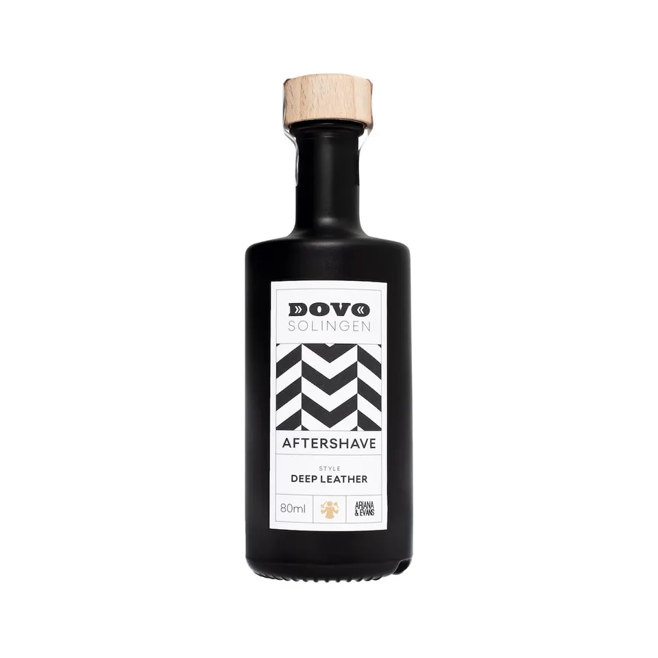 dovo-aftershave-deep-leather-mit-jojoba-l-und-hyalurons-ure image 1