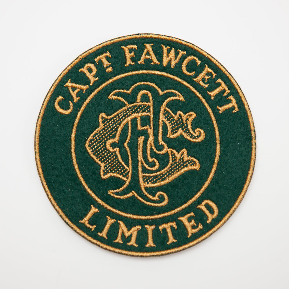 captain-fawcett-embroidered-felt-patch-filzaufn-her image 2