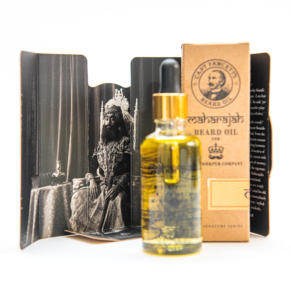captain-fawcett-maharajah-beard-oil-bart-l-50ml image 2