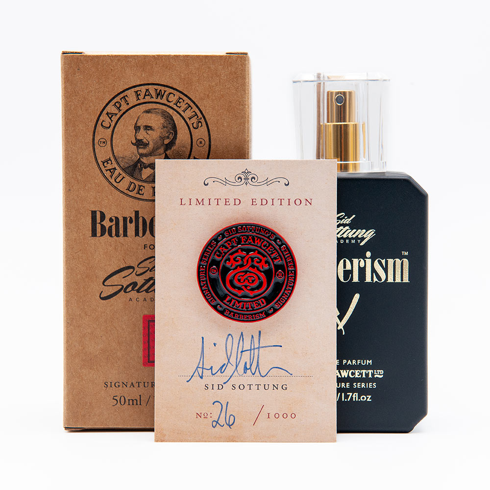 captain-fawcett-barberism-eau-de-parfum-mit-sid-sottung image 2