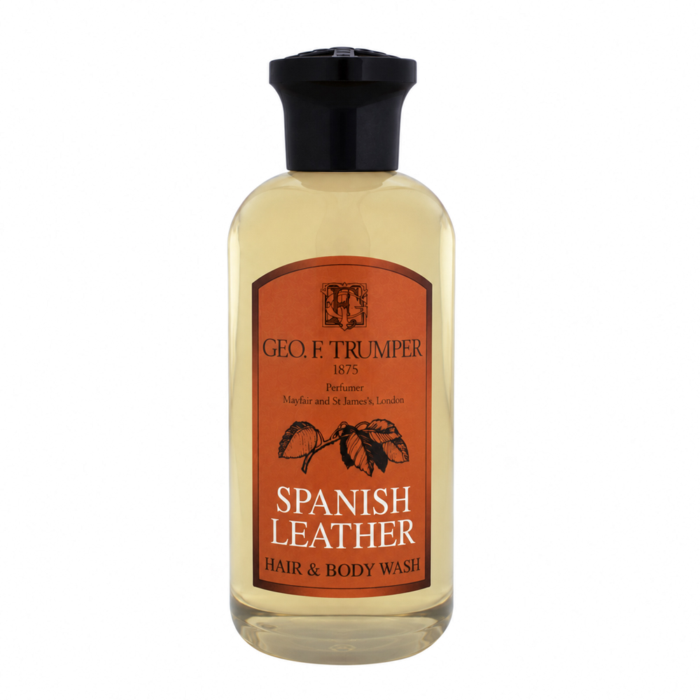 geo-f-trumper-spanish-leather-hair-body-wash image 2