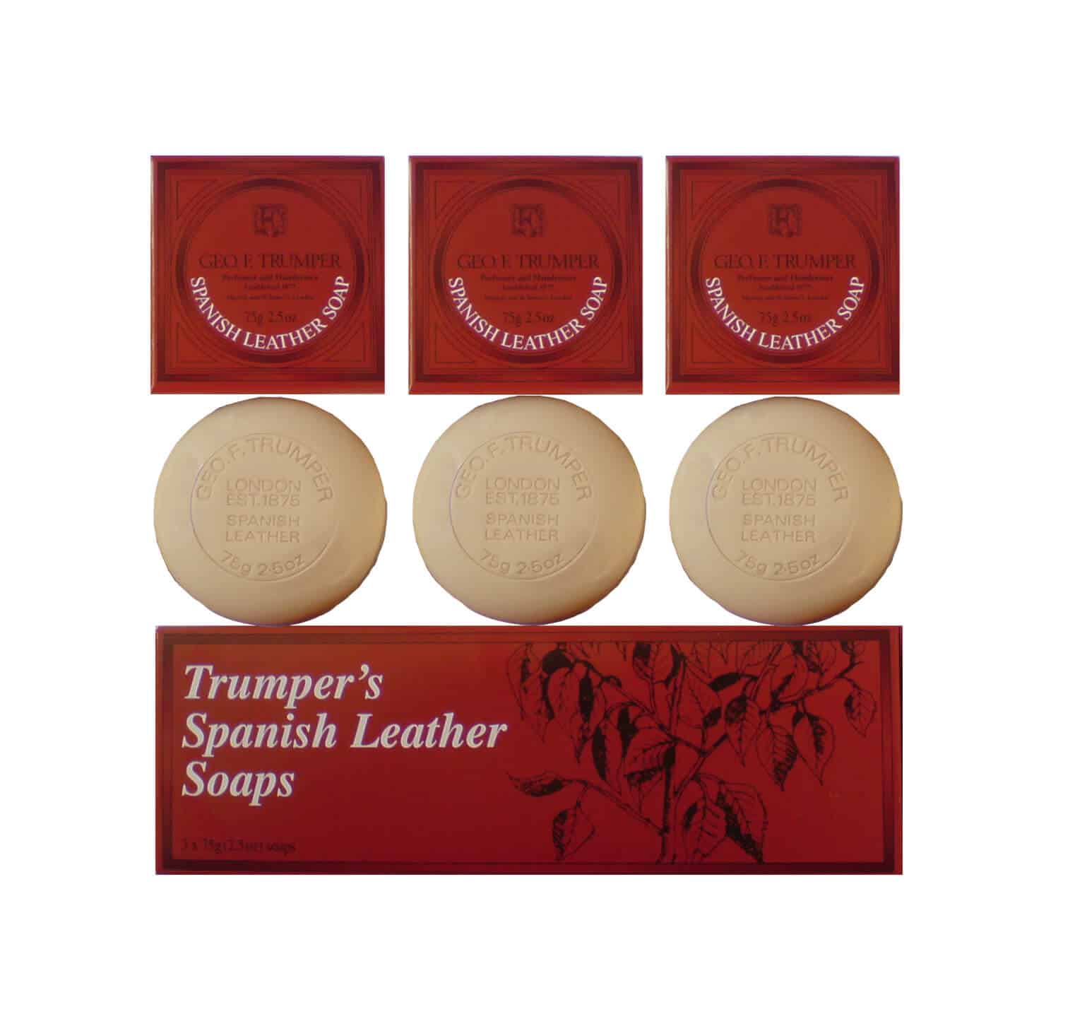 geo-trumper-spanish-leather-hand-soap-st-ckseife image 1