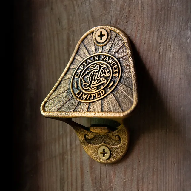 captain-fawcett-wall-mounted-bottle-opener-messing image 1
