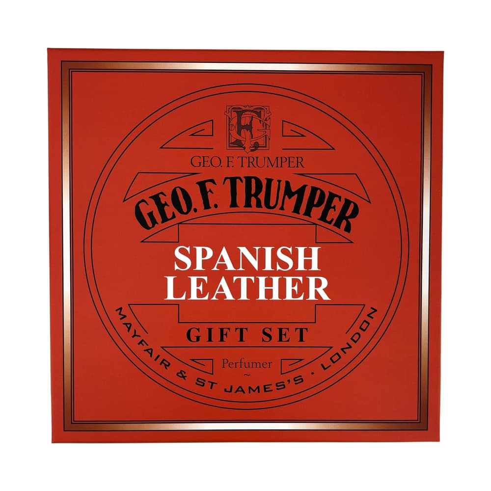 geo-trumper-spanish-leather-range-geschenkset-cologne-rasur-pflege image 1