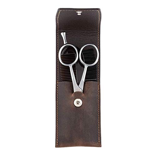 dovo-bartpflege-etui-1028-leder-moustache-schere-bartb-rste-kamm image 2