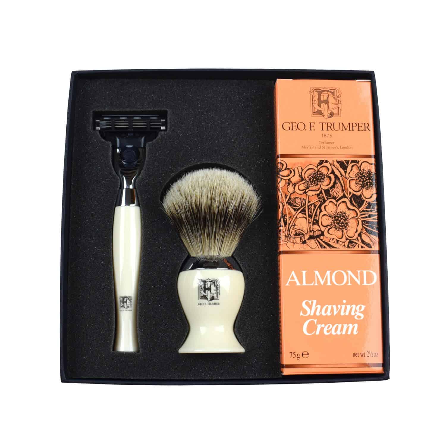 geo-trumper-mach-3-shaving-gift-set-rasier-set image 2