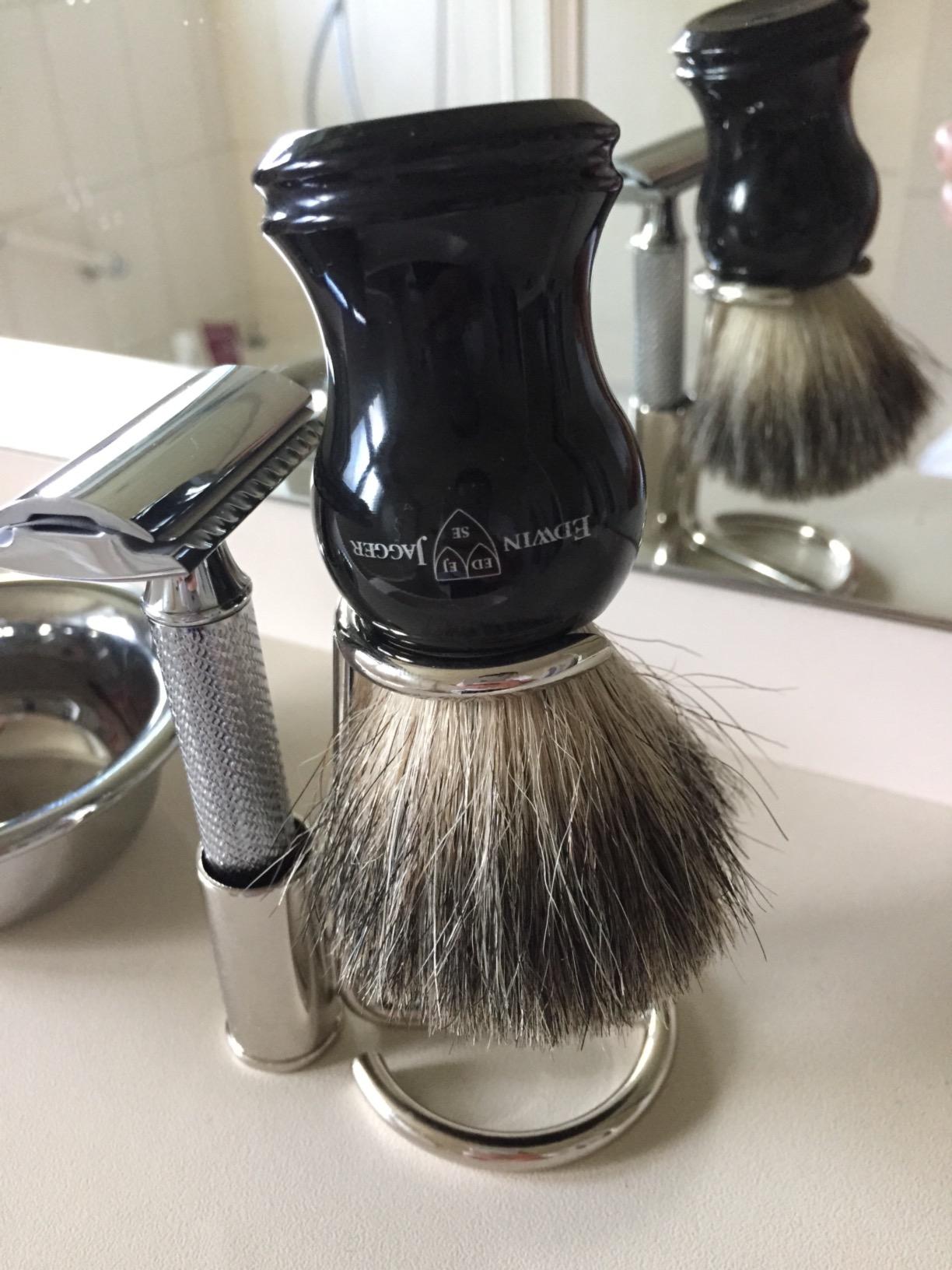Schaum wie beim Barbier