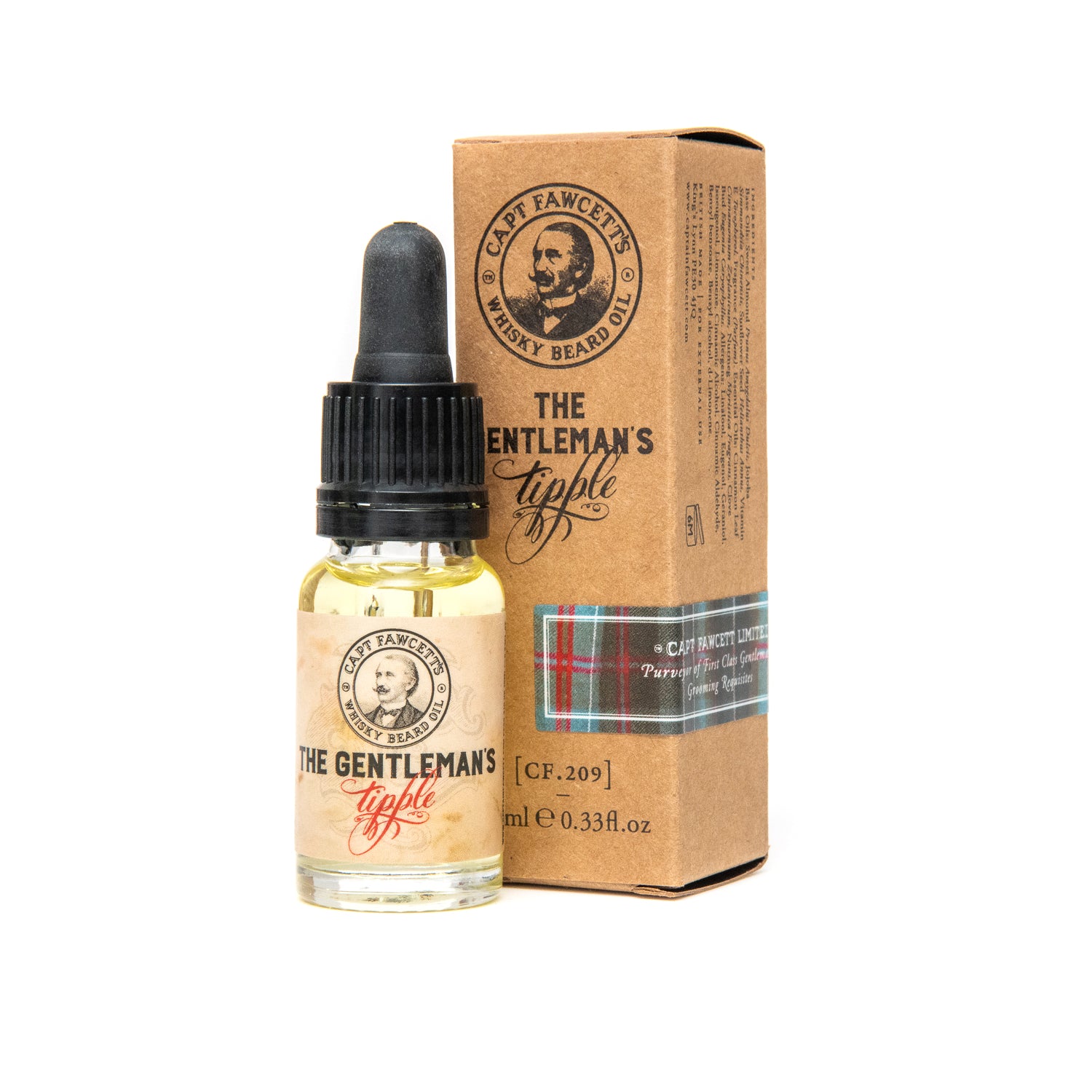captain-fawcett-whisky-beard-oil-10ml-travel-size-bart-l image 1