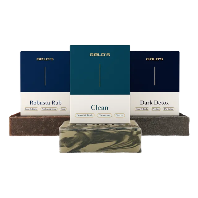 g-ld-s-soap-trilogy-set-3er-naturseifen-set-f-r-bart-k-rper image 1