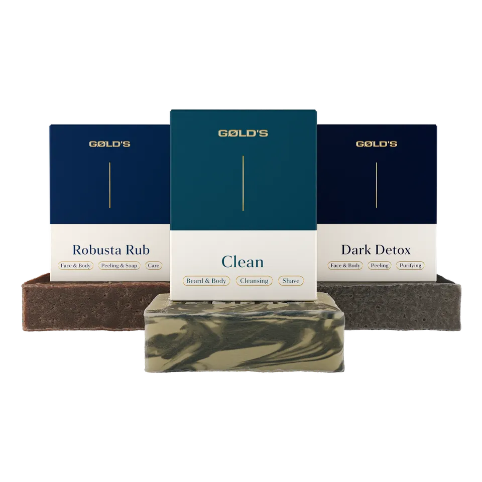 g-ld-s-soap-trilogy-set-3er-naturseifen-set-f-r-bart-k-rper image 1