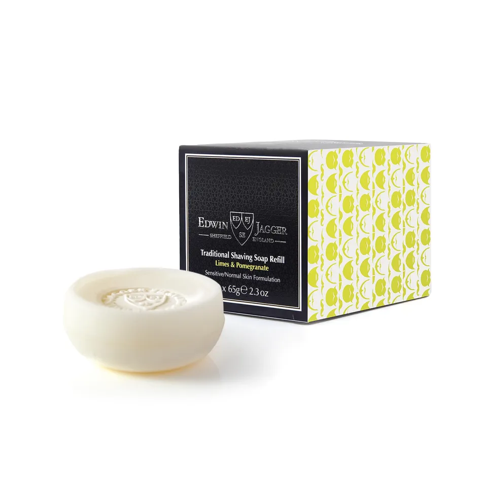 edwin-jagger-sslp3-traditionelle-rasierseife-limette-granatapfel-65g-nachf-llpac image 1