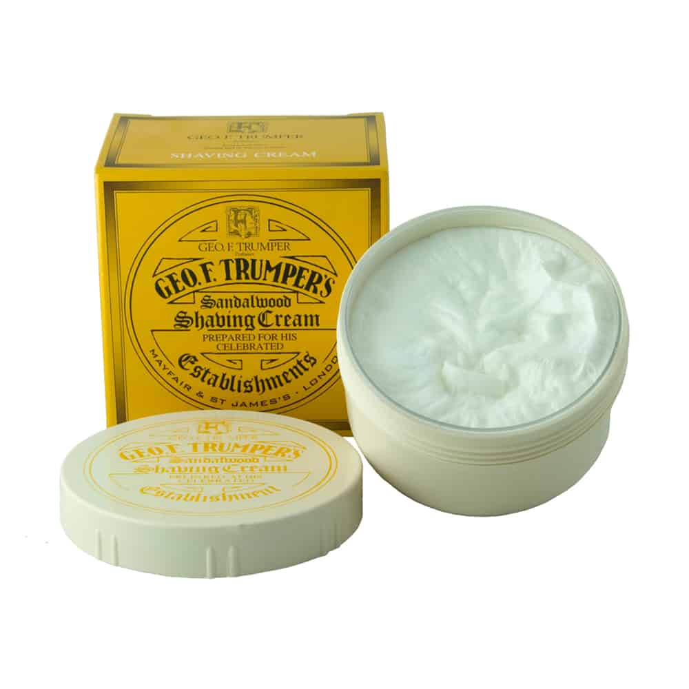 geo-trumper-sandalwood-weiche-rasiercreme-glycerin-tube-bowl image 2