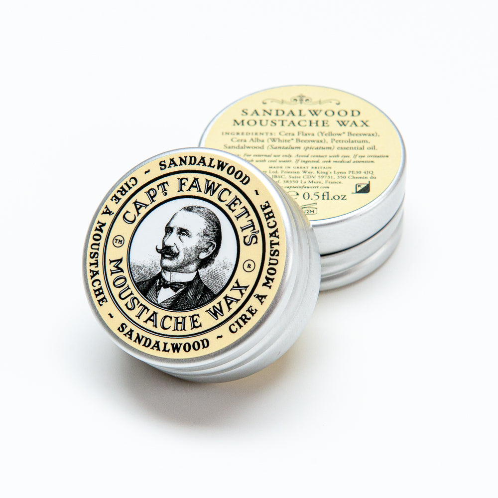 captain-fawcett-sandalwood-moustache-wax-schnurrbartwachs image 2