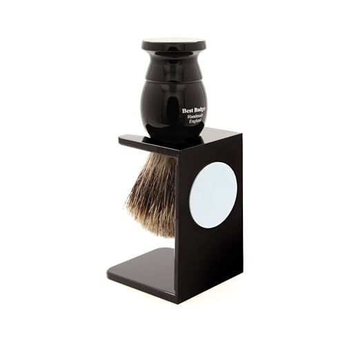 edwin-jagger-1ej876-mittel-best-badger-rasierpinsel-mit-st-nder-imitation-ebenho image 8