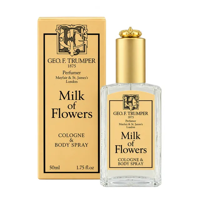 geo-trumper-milk-of-flowers-cologne-body-spray image 1