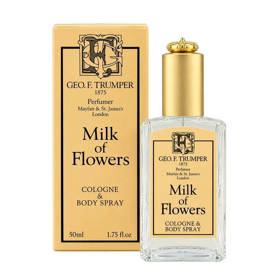 geo-trumper-milk-of-flowers-cologne-body-spray image 1