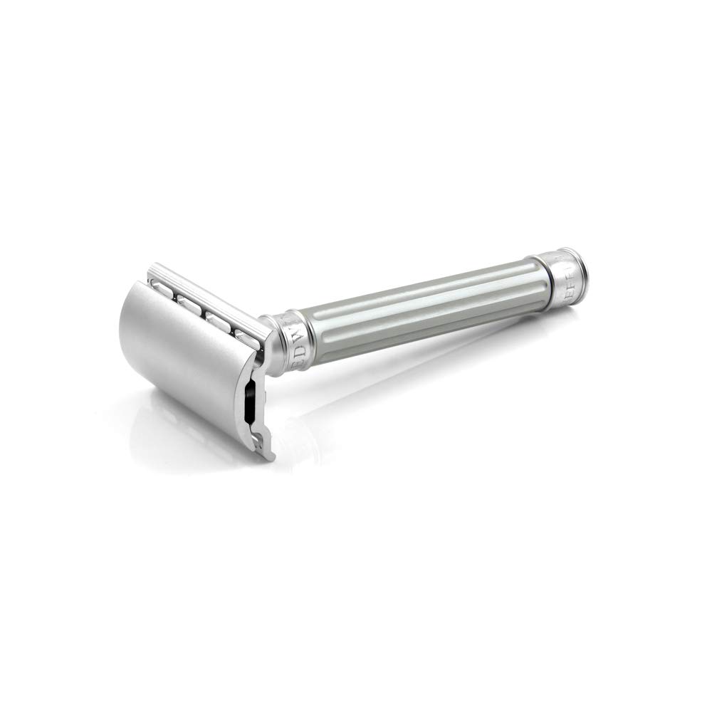 edwin-jagger-3one6-rasierhobel-edelstahl-gerillt-silber image 3