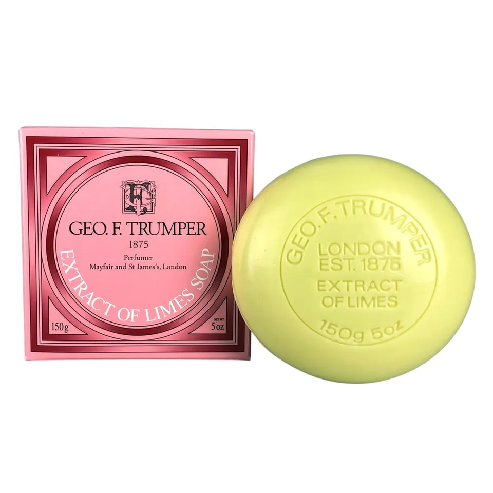 geo-trumper-extract-of-limes-badeseife-150g image 1