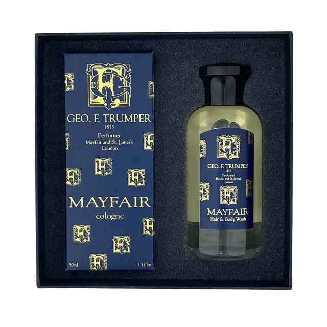 geo-f-trumper-cologne-bath-geschenkset-50ml-100ml-hair-body-wash image 1