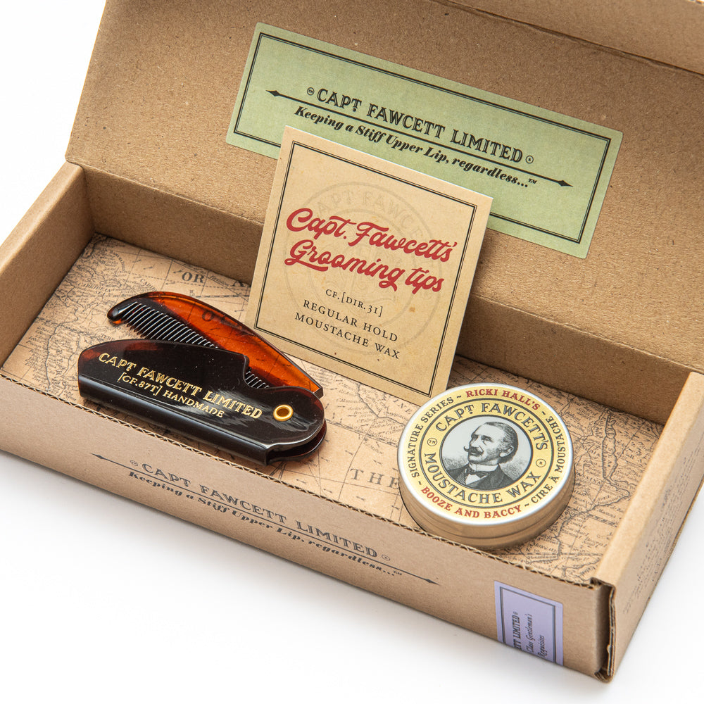 captain-fawcett-moustache-wax-folding-pocket-comb-set-cf-87t image 4
