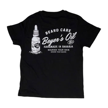 beyer-s-oil-t-shirt-bottle-black-100-bio-baumwolle image 2