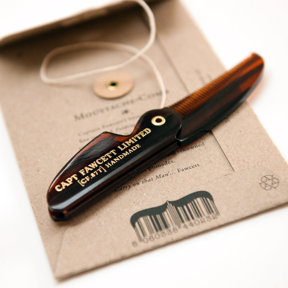 captain-fawcett-folding-pocket-moustache-comb-cf-87t-klappkamm image 3