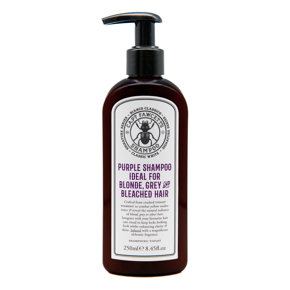 captain-fawcett-bianco-classico-purple-shampoo-silbershampoo image 1