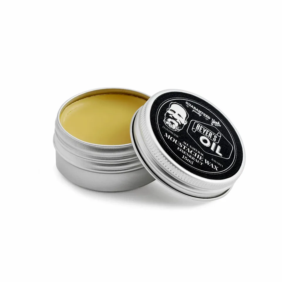 beyer-s-oil-moustache-wax-bartwichse-verbena-mit-bienenwachs image 1