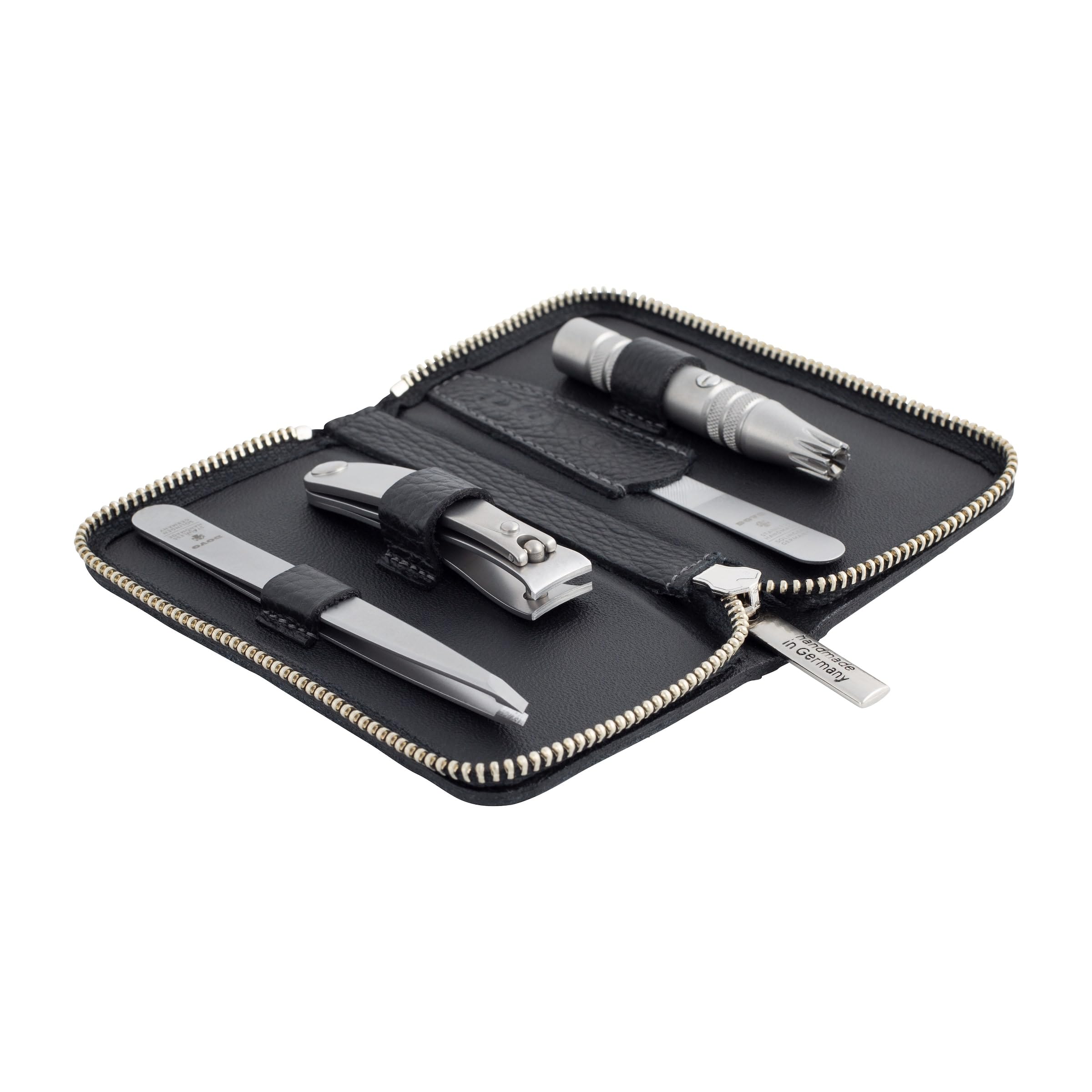dovo-set-4-luxus-pflegeset-mit-nagelschere-nasenhaarschneider-pinzette-und-nagel image 3