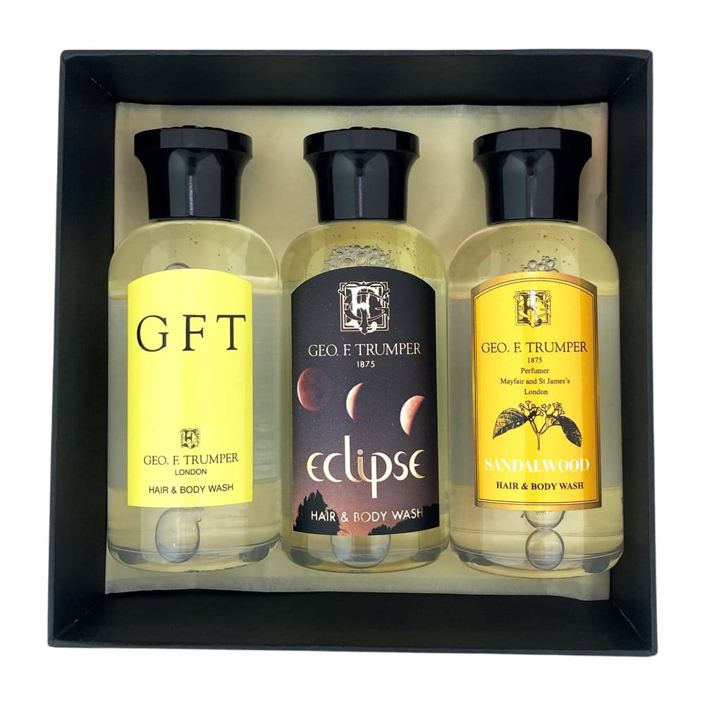 geo-f-trumper-bath-and-shower-trio-set-3x100ml image 1