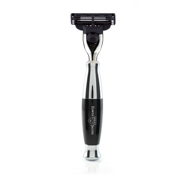 edwin-jagger-rasierer-f-r-gillette-mach3-klingen-schwarz image 1