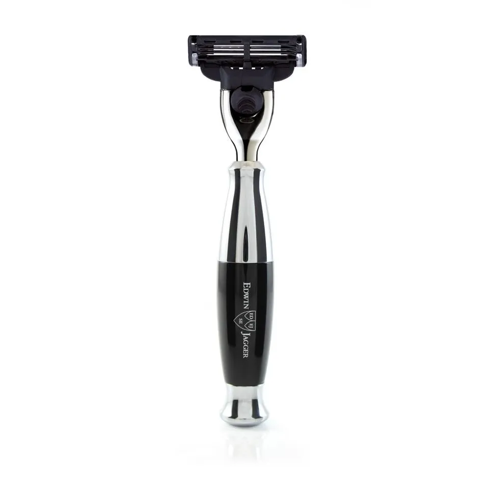 edwin-jagger-rasierer-f-r-gillette-mach3-klingen-schwarz image 1